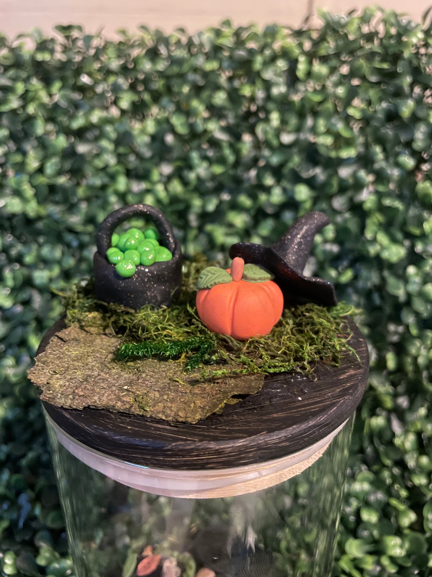 Witchy Glass Jar