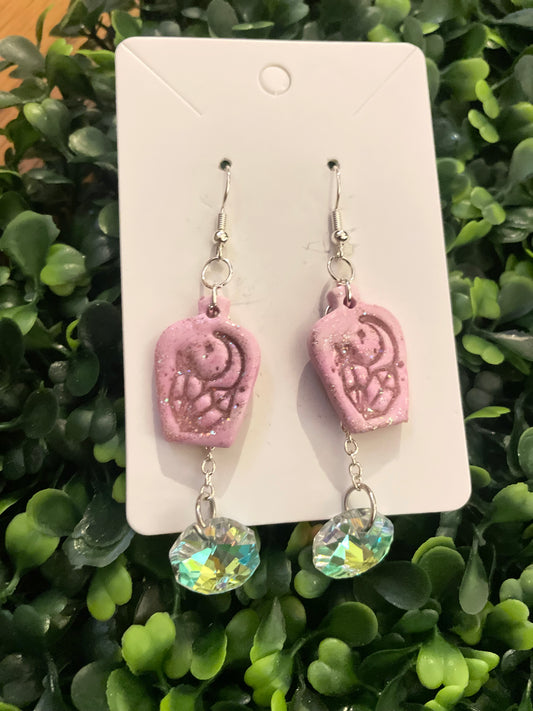 Crystal apothecary earrings