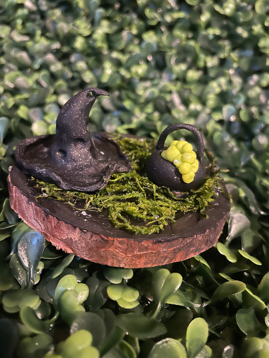 Witchy mini garden