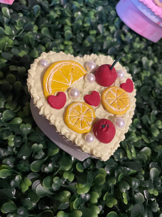 Lemon cherry trinket box