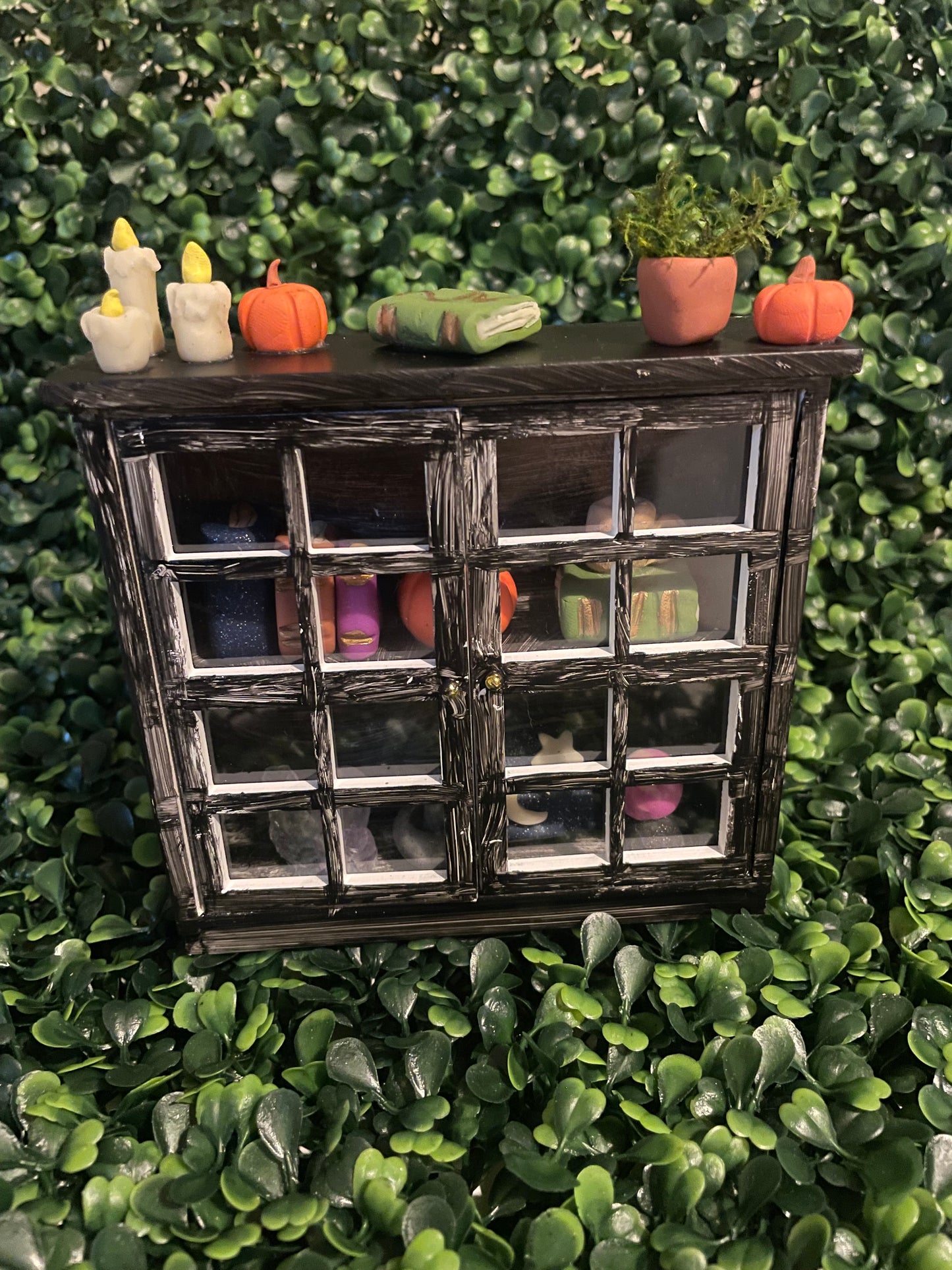 Witchy Bookshelf Cabinet