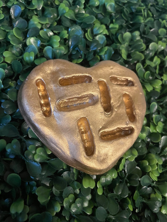 Gold ring holder